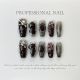 【575】Dark Skull Nail Art Shiny Skull Patterns & DIY Edgy Accessories