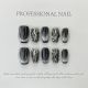 【Multi-Nail Type】Full Diamond Cat Eye Nail Kit Shiny Cat Eye Polish & DIY Sparkle Accessories
