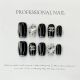 【623】Big Brand Series Nail Kit Shiny Luxury Patterns & DIY Premium Accessories