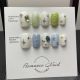 【629】Fresh Mandarin Duck Nail Art Shiny Contrast Patterns & DIY Fresh Accessories