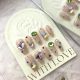 【Multi-Nail Type】Little Monkey Series Nail Art Shiny Monkey Patterns & DIY Cute Accessories