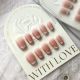【649】Blush Cat Eye Nail Art Shiny Cat Eye Polish & DIY Soft Accessories