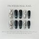【664】Deep Sea Pupil Nail Kit Shiny Blue Tones & DIY Mysterious Accessories