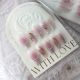 【Multi-Nail Type】Touya Spring Flower Nail Kit Shiny Flower Patterns & DIY Romantic Accessories