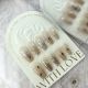 【692】Silver Butterfly Nail Kit Shiny Wing Patterns & DIY Elegant Accessories