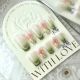 【Multi-Nail Type】Tulip Cat Eye Nail Art Shiny Cat Eye Polish & DIY Flower Accessories
