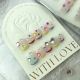 【715】Little Monkey Series Nail Kit Shiny Monkey Patterns & DIY Cute Accessories