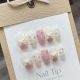 【738】Princess Sweetheart Nail Art Shiny Pink Tones & DIY Cute Accessories