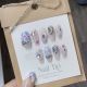 【Multi-Nail Type】Angel Wings Nail Kit Shiny Wing Patterns & DIY Pure Accessories