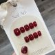 【754】Solid Color Nail Kit Shiny Single Tones & DIY Minimalist Accessories