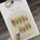 【765】Buccellati Nail Art Shiny Engraved Decor & DIY Luxury Accessories