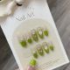 【774】Fresh French Nail Art Shiny French Tips & DIY Soft Accessories