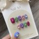 【784】Jump Color Diamond Nail Kit Shiny Colorful Decor & DIY Playful Accessories