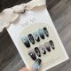 【793】Blueberry Explosive Pearl Nail Kit Shiny Blue Tones & DIY Fresh Accessories