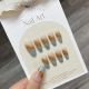 【799】Amber Smudge Nail Kit Shiny Amber Tones & DIY Vintage Accessories