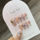 【804】Full Diamond French Nail Art Shiny Sparkle Decor & DIY Classic Accessories