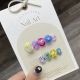 【825】Dopamine Nail Kit Shiny Colorful Patterns & DIY Happy Accessories