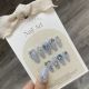 【848】Blue Square Candy Nail Art Shiny Blue Tones & DIY Sweet Accessories