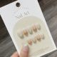 【849】Light Color French Nail Kit Shiny French Tips & DIY Minimalist Accessories