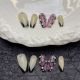 【865】Punk Butterfly Nail Art Shiny Wing Patterns & DIY Edgy Accessories