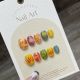 【871】Smudge Hand-Painted Nail Art Shiny Artistic Patterns & DIY Soft Accessories