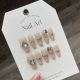 【903】French Pile Drill Nail Art Shiny Sparkle Decor & DIY Classic Accessories