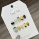 【907】Graffiti Hand-Painted Nail Kit Shiny Artistic Patterns & DIY Bold Accessories