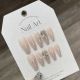 【916】White Moonlight Nail Art Shiny White Tones & DIY Elegant Accessories