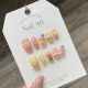 【922】Donut Nail Kit Shiny Dessert Patterns & DIY Sweet Accessories
