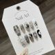 【940】Tai Chi Swimming Dragon Nail Kit Shiny Traditional Patterns & DIY Mysterious Accessories