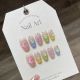 【942】Star Macaron Nail Kit Shiny Star Patterns & DIY Sweet Accessories