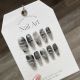 【953】Ink Smudge Nail Art Shiny Artistic Patterns & DIY Elegant Accessories
