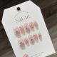 【968】Escaped Princess Nail Art Shiny Pink Tones & DIY Elegant Accessories