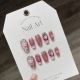 【973】Hello Kitty Nail Kit Shiny Cartoon Patterns & DIY Cute Accessories