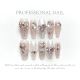 【Multi-Nail Type】Luxury Full Diamond Nail Art Shiny Diamond Decor & DIY Premium Accessories