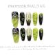 【979】Green Flame Elf Nail Art Shiny Green Tones & DIY Magic Accessories