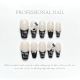 【983】Cat French Nail Art Shiny Cat Patterns & DIY Classic Accessories