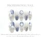 【990】Butterfly Camellia Nail Kit Shiny Flower Patterns & DIY Wing Accessories