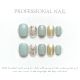 【991】Milk Green Glitter Nail Art Shiny Glitter Decor & DIY Fresh Accessories