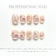 【998】Little Pig Nail Kit Shiny Animal Patterns & DIY Cute Accessories