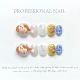 【1011】Xu Dog Nail Art Shiny Zodiac Patterns & DIY Loyal Accessories