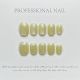 【1017】Mustard Green Cat Eye Nail Art Shiny Cat Eye Polish & DIY Bold Accessories