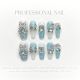 【1026】Glacier Butterfly Nail Art Shiny Wing Patterns & DIY Cool Accessories
