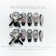 【1039】Luxury Court Nail Art Shiny Royal Patterns & DIY Premium Accessories