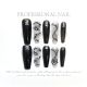 【1070】3D Snake Pattern Nail Kit Shiny Snake Patterns & DIY Bold Accessories