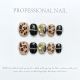 【1079】Melaleuca Leopard Nail Art Kit Shiny Leopard Patterns & DIY Trendy Accessories