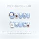 【1082】Melancholy Puppy Nail Art Shiny Dog Patterns & DIY Playful Accessories
