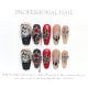 【1085】Prison God Nail Kit Shiny Dark Patterns & DIY Mysterious Accessories