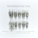 【1093】Mercury Butterfly Nail Art Shiny Wing Patterns & DIY Sparkle Accessories