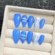 【1101】Aquarius Nail Kit Shiny Zodiac Patterns & DIY Innovative Accessories